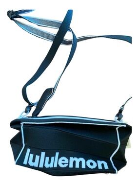 NWT Lululemon Fold It Hold It Crossbody BLACK/WHITE O/S